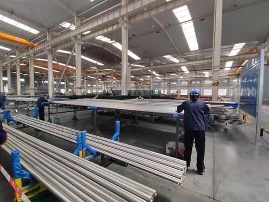 ASTM B338 Gr.2 Titanium Seamless Tube size 19.05*0.9*4500mm For Exchanger equipment