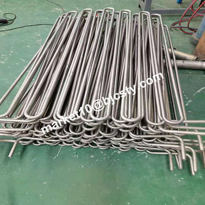Titanium Coil Tubing Evaporator Coil Heat Exchanger Seawater Desalination