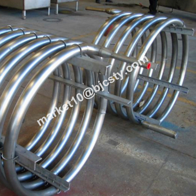 Titanium Coil Tubing Evaporator Coil Heat Exchanger Seawater Desalination