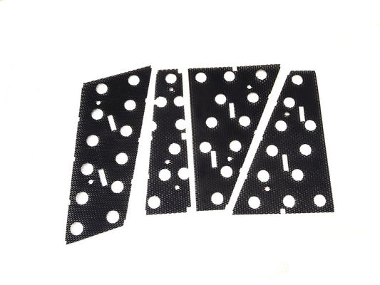 Pure Titanium Electrode in Round and Rectangular Shapes with Polished Surface