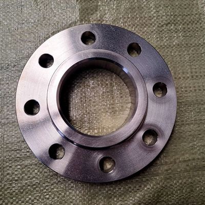 Gr1 CNC Titanium Flat Welding Flange PN0.25 To 32Mpa For Connect Pipes