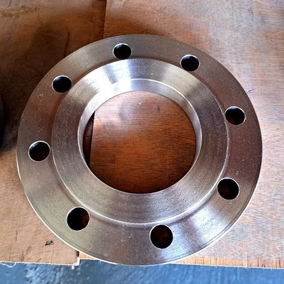 Gr1 CNC Titanium Flat Welding Flange PN0.25 To 32Mpa For Connect Pipes