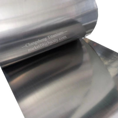 0.3mm Thick Titanium Foil Strip Grade 1 99.6% Purity In Roll ASTM B265