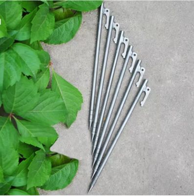Titanium Tent Pegs TC4 Sturdy Slightweight V Shape 240mm Length