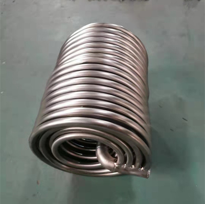 Titanium Coil Tubing Evaporator Coil Heat Exchanger Seawater Desalination
